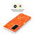 Suzan Lind Marble 2 Orange Soft Gel Case for Huawei Y6p