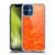Suzan Lind Marble 2 Honey Orange Soft Gel Case for Apple iPhone 12 Mini