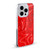 Suzan Lind Marble 2 Red Soft Gel Case for Apple iPhone 13 Pro Max