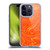 Suzan Lind Marble 2 Honey Orange Soft Gel Case for Apple iPhone 14 Pro