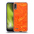 Suzan Lind Marble 2 Honey Orange Soft Gel Case for LG K22