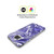 Suzan Lind Marble 2 Dark Violet Soft Gel Case for Motorola Moto G52