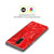 Suzan Lind Marble 2 Red Soft Gel Case for Google Pixel 7