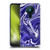 Suzan Lind Marble 2 Dark Violet Soft Gel Case for Nokia 5.3