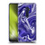 Suzan Lind Marble 2 Dark Violet Soft Gel Case for OPPO Reno 2