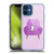 Planet Cat Arm Chair Lilac Chair Cat Soft Gel Case for Apple iPhone 12 Mini