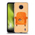 Planet Cat Arm Chair Orange Chair Cat Soft Gel Case for Nokia C10 / C20
