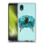 Planet Cat Arm Chair Teal Chair Cat Soft Gel Case for Samsung Galaxy A01 Core (2020)