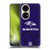 NFL Baltimore Ravens Graphics Coloured Marble Soft Gel Case for Huawei P50