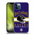 NFL Baltimore Ravens Graphics Helmet Typography Soft Gel Case for Apple iPhone 12 / iPhone 12 Pro