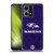 NFL Baltimore Ravens Graphics Coloured Marble Soft Gel Case for OPPO Reno8 4G