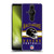 NFL Baltimore Ravens Graphics Helmet Typography Soft Gel Case for Sony Xperia Pro-I