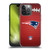 NFL New England Patriots Graphics Football Soft Gel Case for Apple iPhone 14 Pro