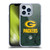 NFL Green Bay Packers Graphics Coloured Marble Soft Gel Case for Apple iPhone 13 Pro