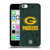 NFL Green Bay Packers Graphics Coloured Marble Soft Gel Case for Apple iPhone 5c