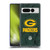 NFL Green Bay Packers Graphics Coloured Marble Soft Gel Case for Google Pixel 7 Pro