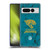 NFL Jacksonville Jaguars Graphics Coloured Marble Soft Gel Case for Google Pixel 7 Pro