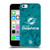 NFL Miami Dolphins Graphics Coloured Marble Soft Gel Case for Apple iPhone 5c