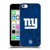 NFL New York Giants Graphics Coloured Marble Soft Gel Case for Apple iPhone 5c