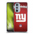 NFL New York Giants Graphics Football Soft Gel Case for Motorola Edge X30