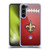 NFL New Orleans Saints Graphics Football Soft Gel Case for Samsung Galaxy S23+ 5G