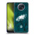 NFL Philadelphia Eagles Graphics Coloured Marble Soft Gel Case for Xiaomi Redmi Note 9T 5G