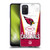 NFL Arizona Cardinals Logo Art Banner Soft Gel Case for Samsung Galaxy A03s (2021)