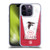 NFL Atlanta Falcons Logo Art Banner Soft Gel Case for Apple iPhone 14 Pro