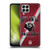 NFL Atlanta Falcons Logo Art Football Stripes Soft Gel Case for Samsung Galaxy M33 (2022)