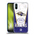 NFL Baltimore Ravens Logo Art Banner Soft Gel Case for Xiaomi Redmi 9A / Redmi 9AT
