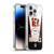 NFL Cincinnati Bengals Logo Art Banner Soft Gel Case for Apple iPhone 13 Pro Max & MagSafe