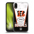 NFL Cincinnati Bengals Logo Art Banner Soft Gel Case for Apple iPhone XR
