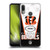 NFL Cincinnati Bengals Logo Art Banner Soft Gel Case for Motorola Moto E6 Plus