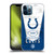 NFL Indianapolis Colts Logo Art Banner Soft Gel Case for Apple iPhone 12 Pro Max
