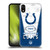 NFL Indianapolis Colts Logo Art Banner Soft Gel Case for Apple iPhone XR