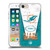 NFL Miami Dolphins Logo Art Banner Soft Gel Case for Apple iPhone 7 / 8 / SE 2020 & 2022