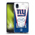 NFL New York Giants Logo Art Banner Soft Gel Case for Samsung Galaxy A01 Core (2020)