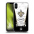 NFL New Orleans Saints Logo Art Banner Soft Gel Case for Apple iPhone X / iPhone XS