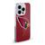 NFL Arizona Cardinals Logo Football Soft Gel Case for Apple iPhone 13 Pro