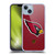 NFL Arizona Cardinals Logo Football Soft Gel Case for Apple iPhone 14 Plus