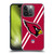 NFL Arizona Cardinals Logo Stripes Soft Gel Case for Apple iPhone 14 Pro