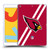 NFL Arizona Cardinals Logo Stripes Soft Gel Case for Apple iPad 10.2 2019/2020/2021