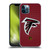 NFL Atlanta Falcons Logo Football Soft Gel Case for Apple iPhone 12 / iPhone 12 Pro