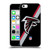 NFL Atlanta Falcons Logo Stripes Soft Gel Case for Apple iPhone 5c
