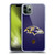 NFL Baltimore Ravens Logo Football Soft Gel Case for Apple iPhone 11 Pro Max