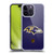 NFL Baltimore Ravens Logo Football Soft Gel Case for Apple iPhone 14 Pro Max