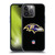 NFL Baltimore Ravens Logo Plain Soft Gel Case for Apple iPhone 14 Pro