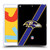 NFL Baltimore Ravens Logo Stripes Soft Gel Case for Apple iPad 10.2 2019/2020/2021