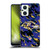 NFL Baltimore Ravens Logo Camou Soft Gel Case for OPPO Reno8 Lite