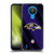 NFL Baltimore Ravens Artwork Stripes Soft Gel Case for Nokia 1.4